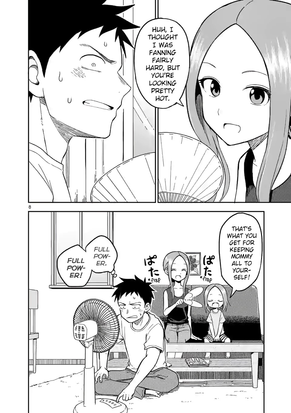 Karakai Jouzu no (Moto) Takagi-san chapter 144 - page 8