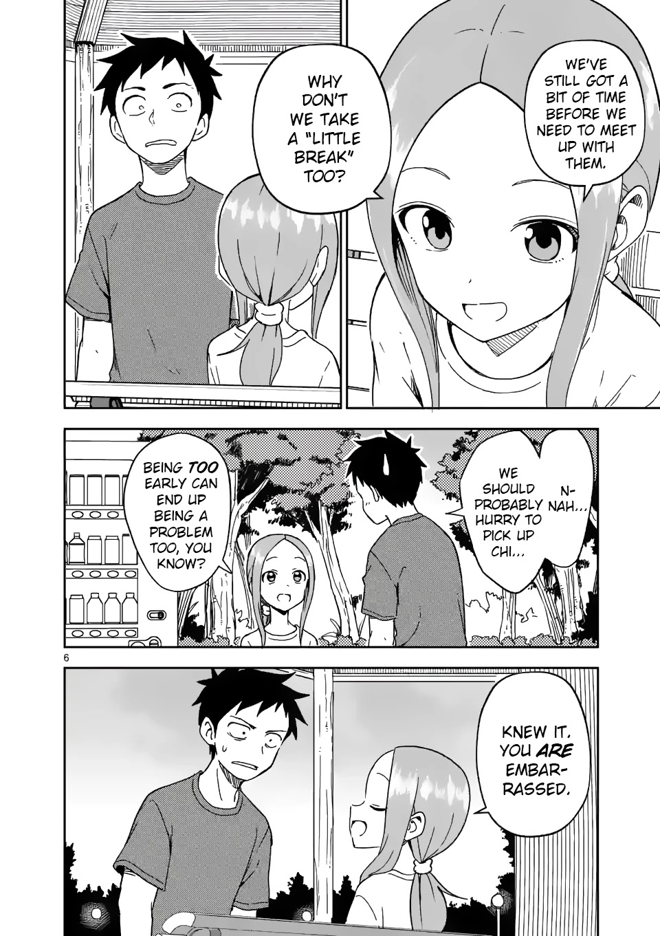 Karakai Jouzu no (Moto) Takagi-san chapter 195 - page 6