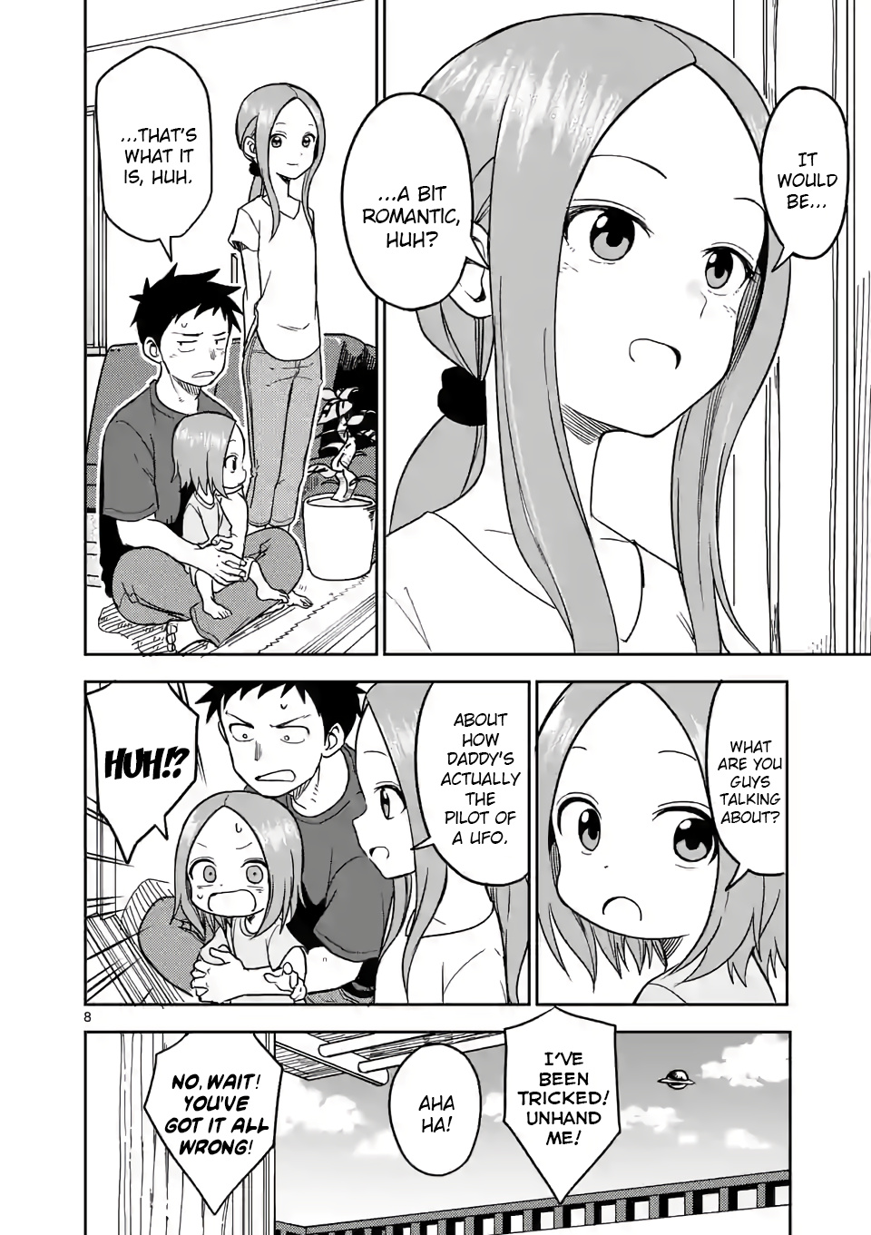 Karakai Jouzu no (Moto) Takagi-san chapter 145 - page 8