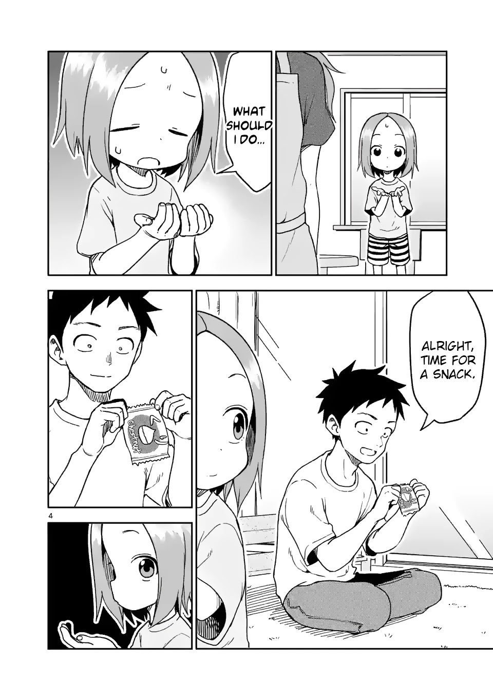 Karakai Jouzu no (Moto) Takagi-san chapter 196 - page 4