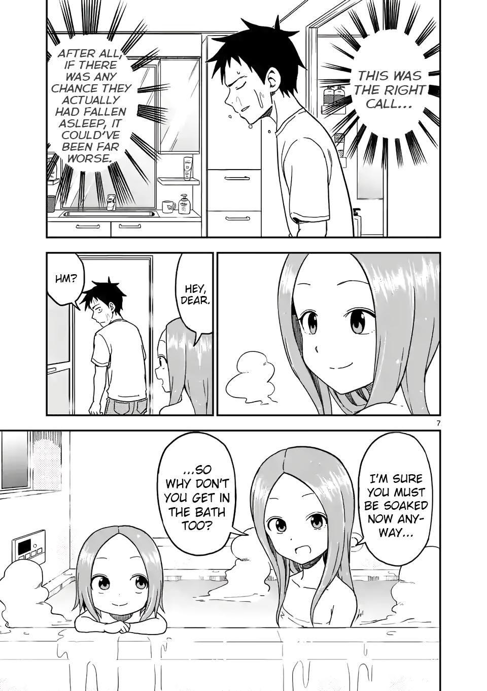 Karakai Jouzu no (Moto) Takagi-san chapter 94 - page 7