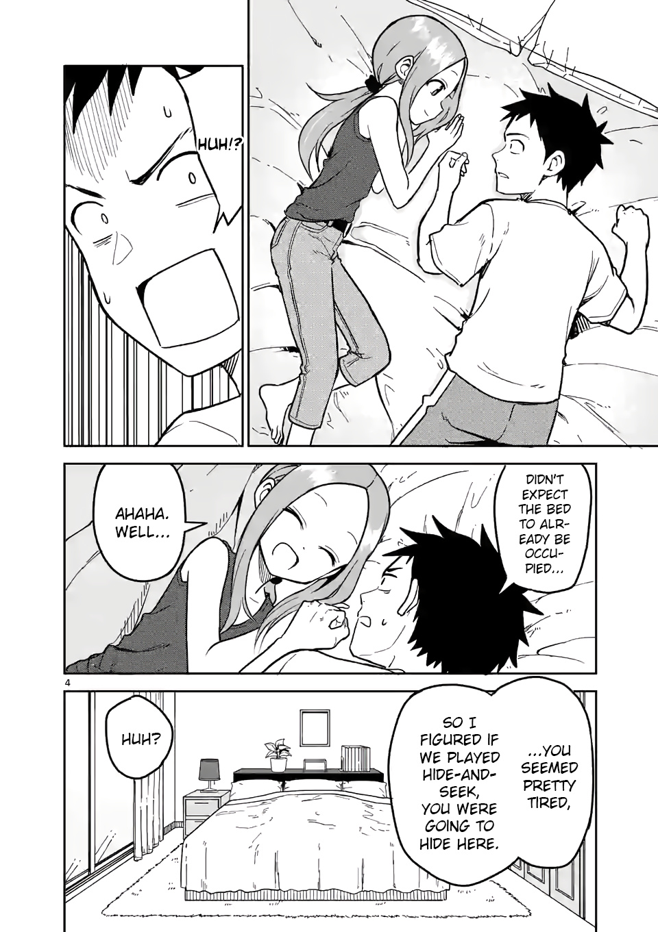 Karakai Jouzu no (Moto) Takagi-san chapter 147 - page 4