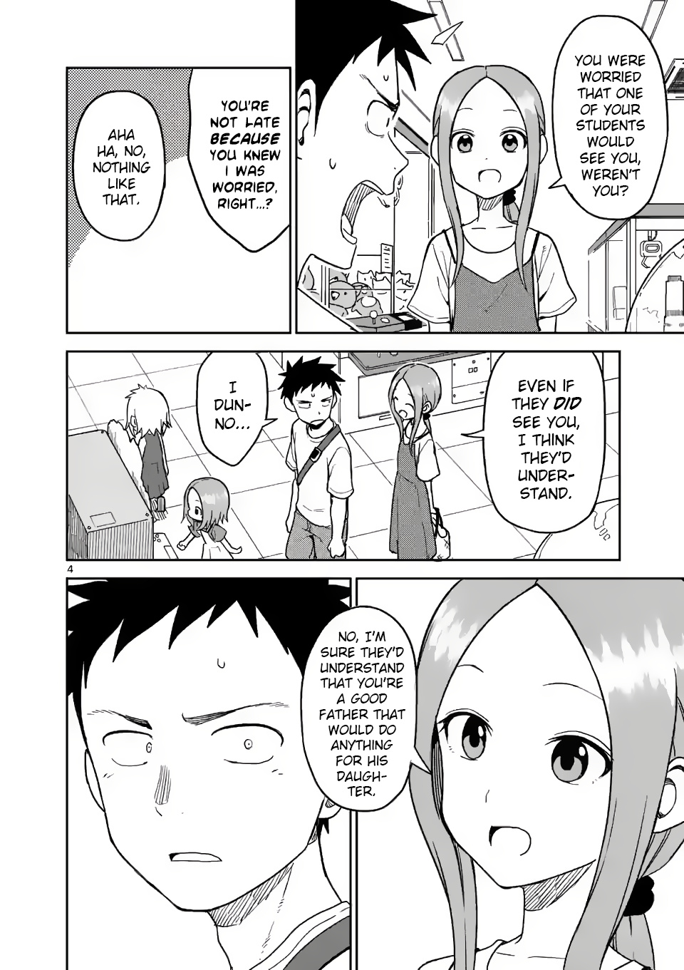 Karakai Jouzu no (Moto) Takagi-san chapter 148 - page 4