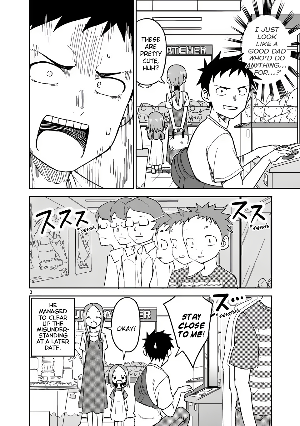 Karakai Jouzu no (Moto) Takagi-san chapter 148 - page 8