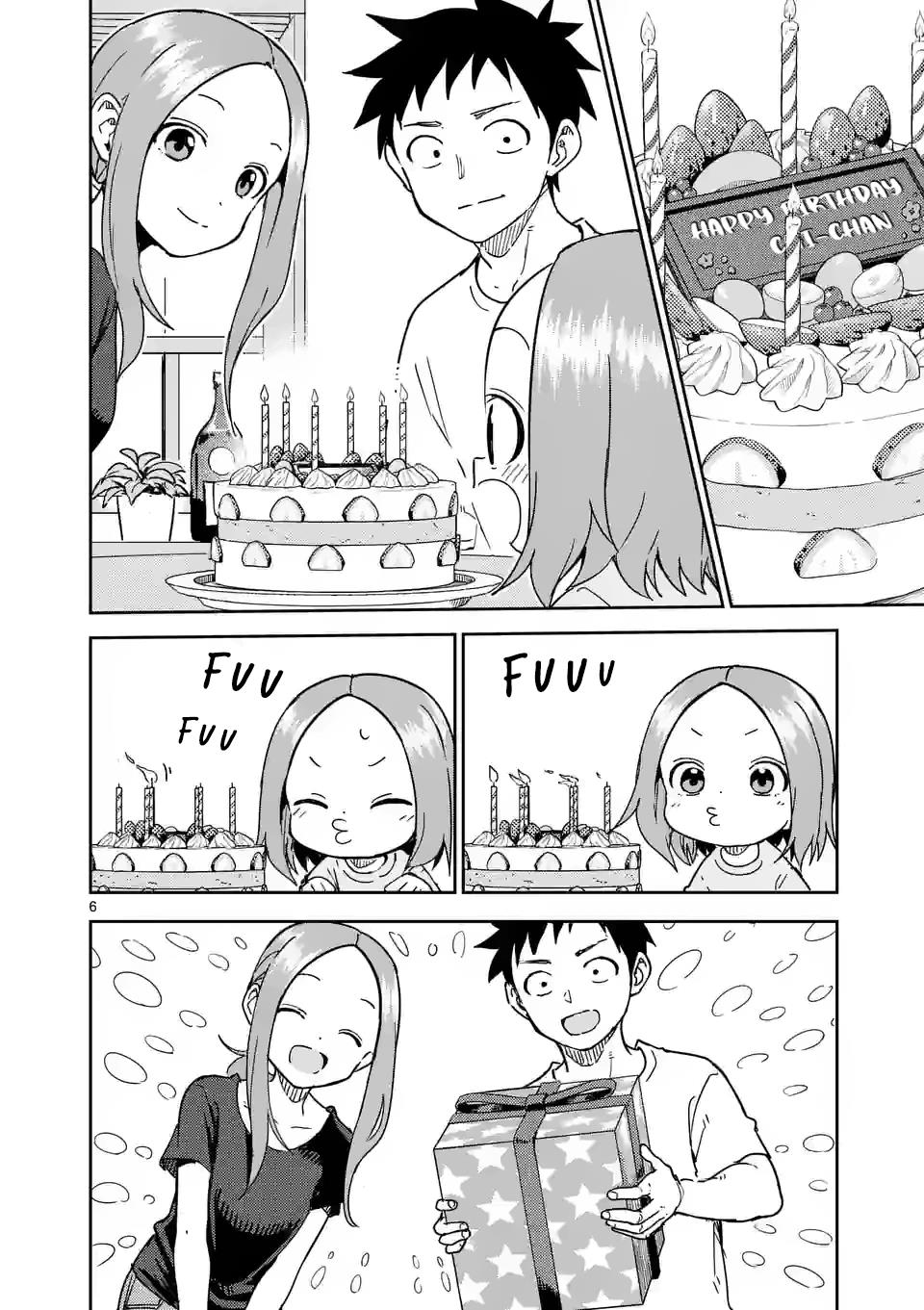 Karakai Jouzu no (Moto) Takagi-san chapter 283 - page 6