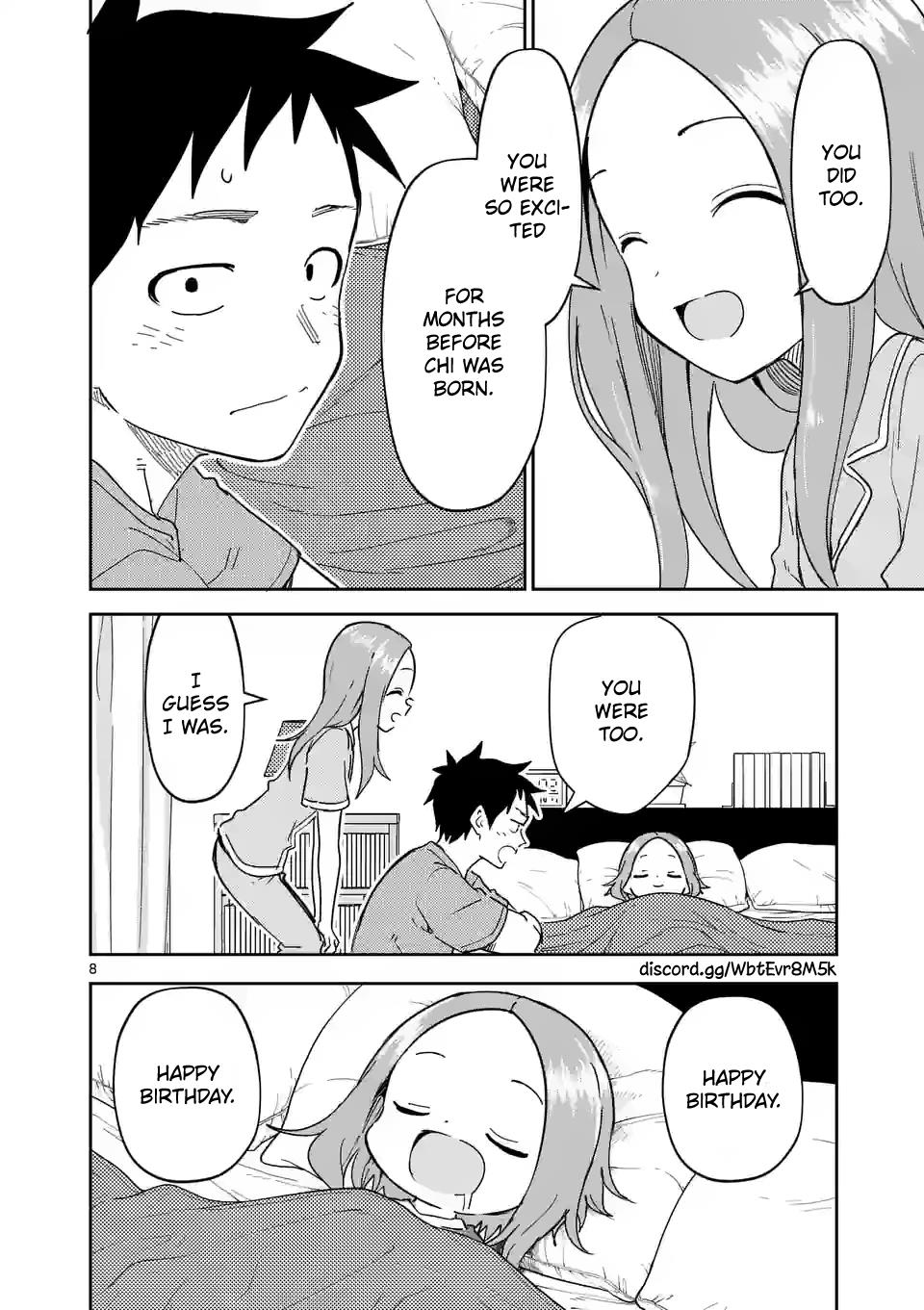 Karakai Jouzu no (Moto) Takagi-san chapter 283 - page 8