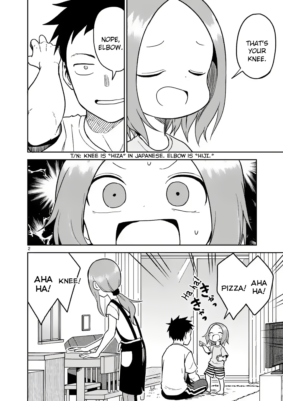 Karakai Jouzu no (Moto) Takagi-san chapter 149 - page 2