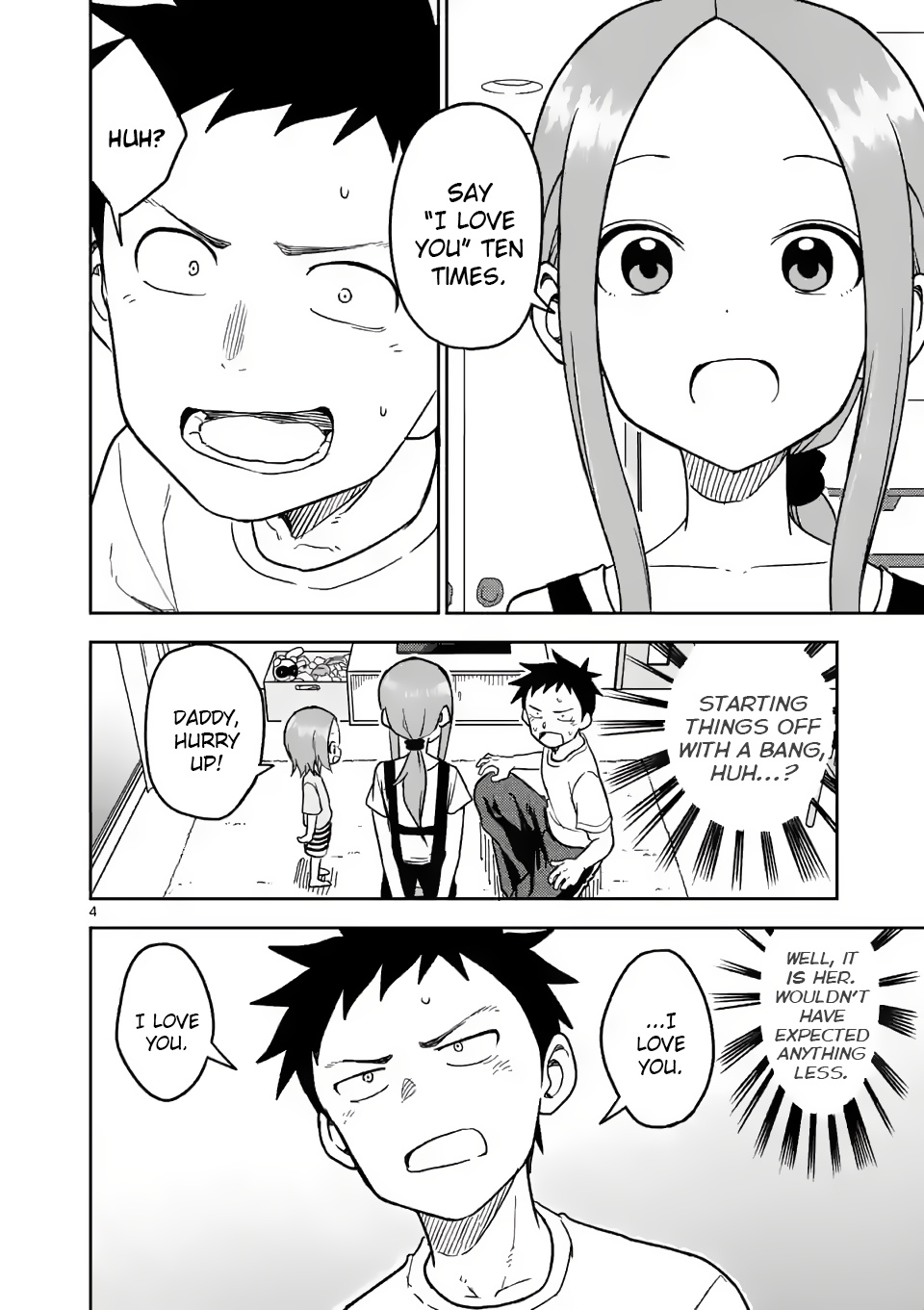 Karakai Jouzu no (Moto) Takagi-san chapter 149 - page 4