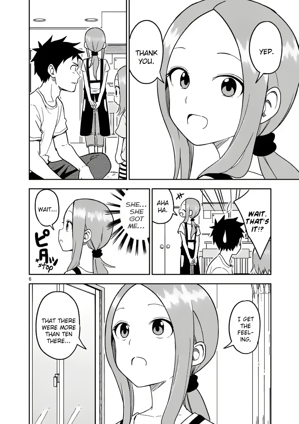 Karakai Jouzu no (Moto) Takagi-san chapter 149 - page 6