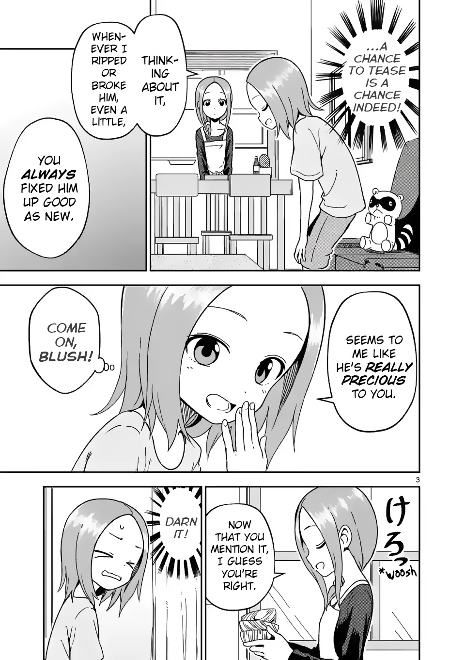 Karakai Jouzu no (Moto) Takagi-san chapter 200 - page 3