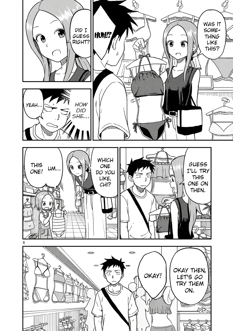 Karakai Jouzu no (Moto) Takagi-san chapter 96 - page 6