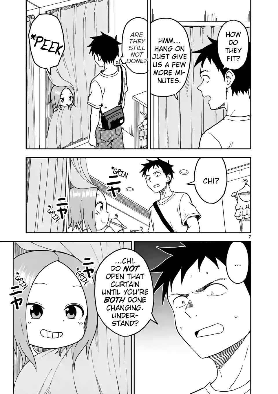 Karakai Jouzu no (Moto) Takagi-san chapter 96 - page 7