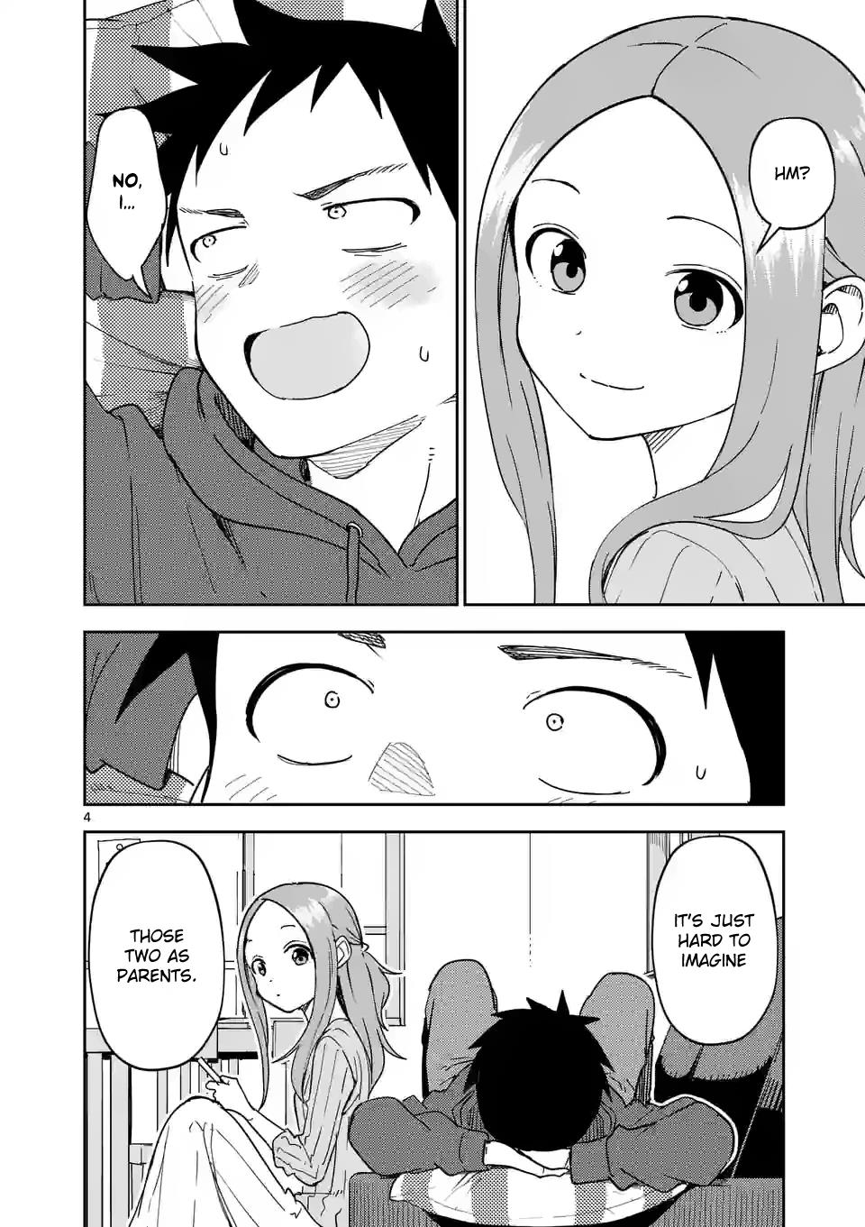 Karakai Jouzu no (Moto) Takagi-san chapter 285 - page 4