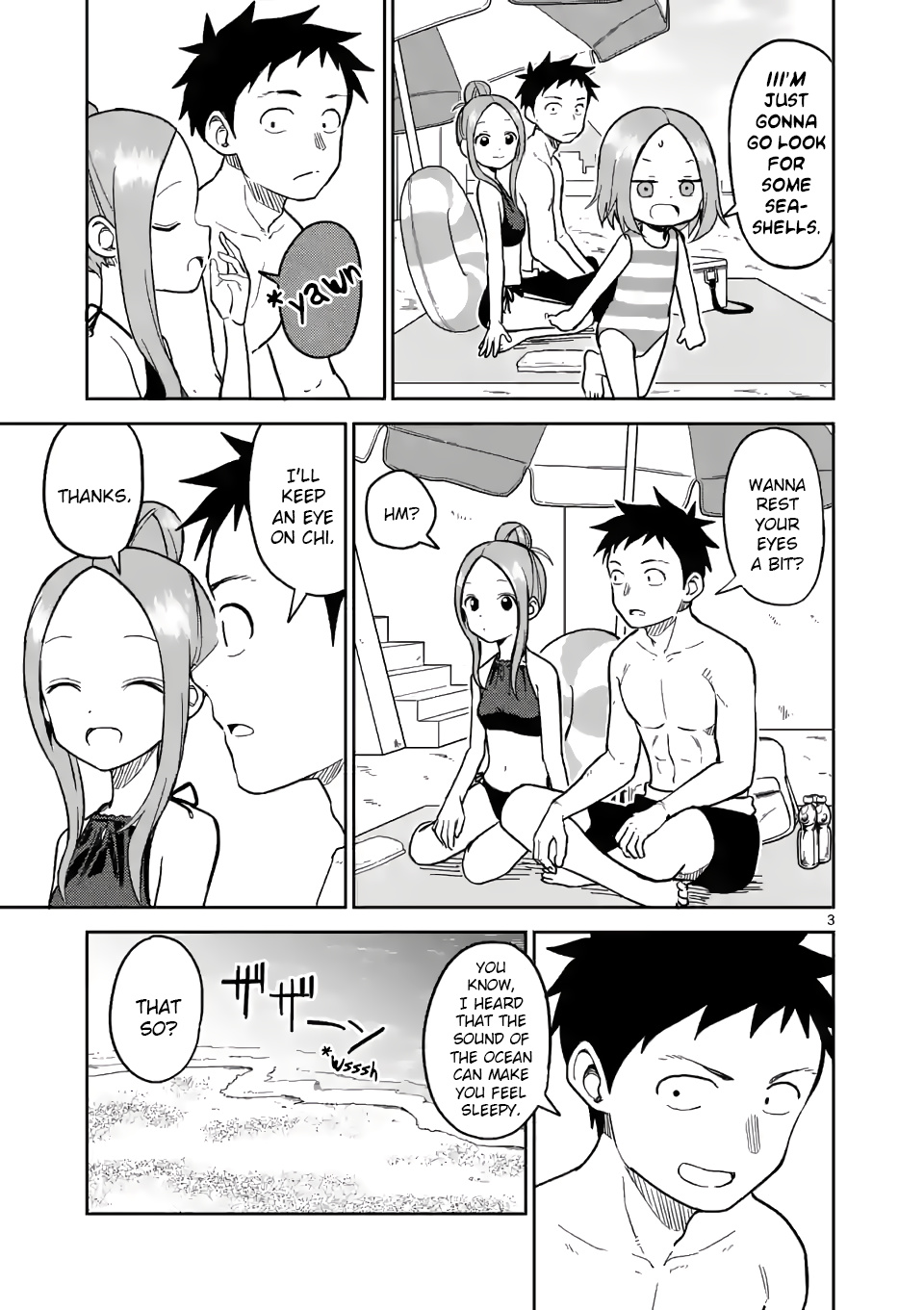 Karakai Jouzu no (Moto) Takagi-san chapter 150 - page 3