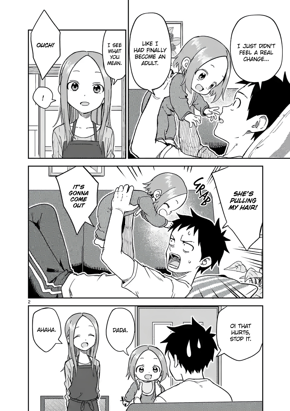 Karakai Jouzu no (Moto) Takagi-san chapter 251 - page 2