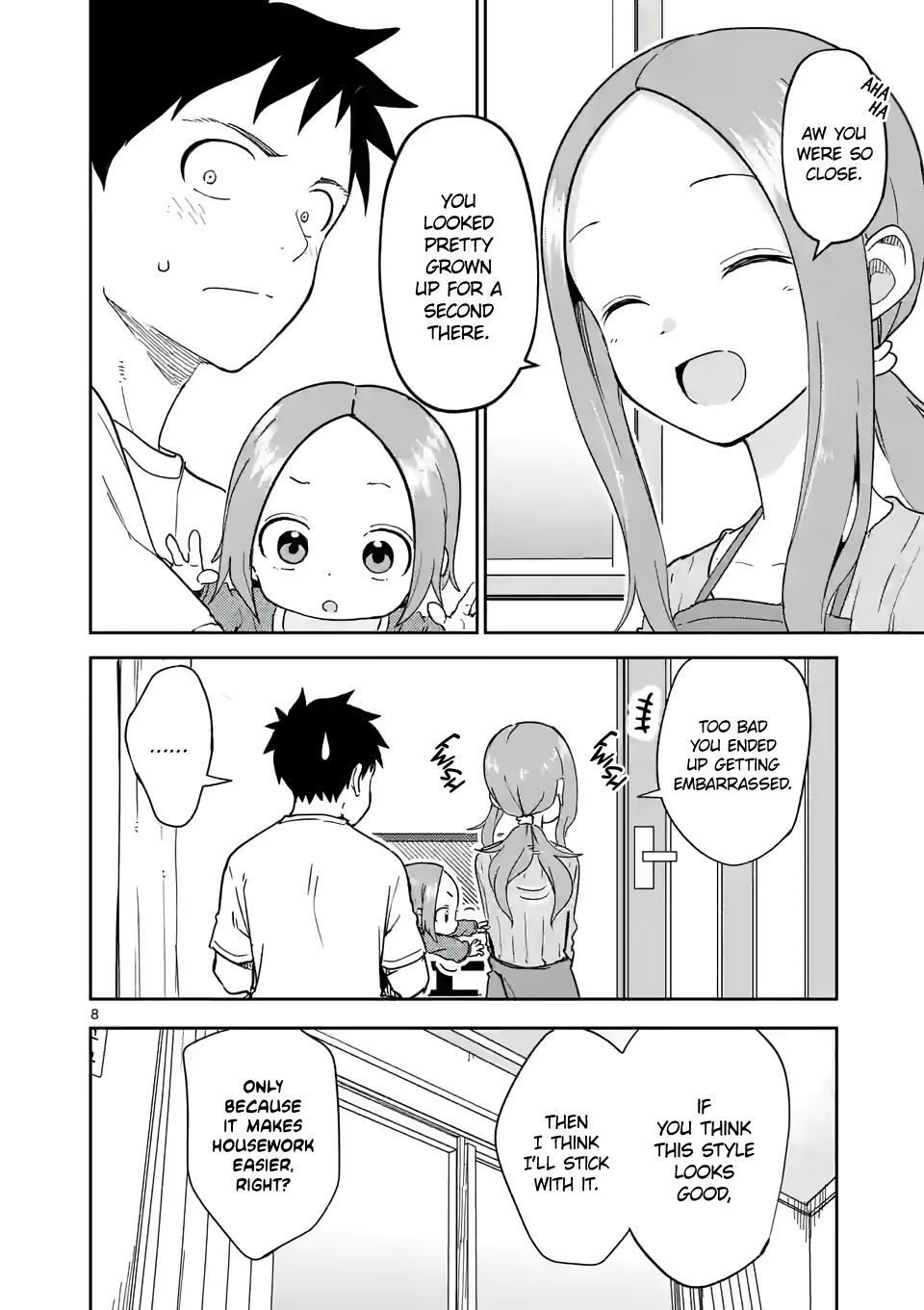 Karakai Jouzu no (Moto) Takagi-san chapter 251 - page 8