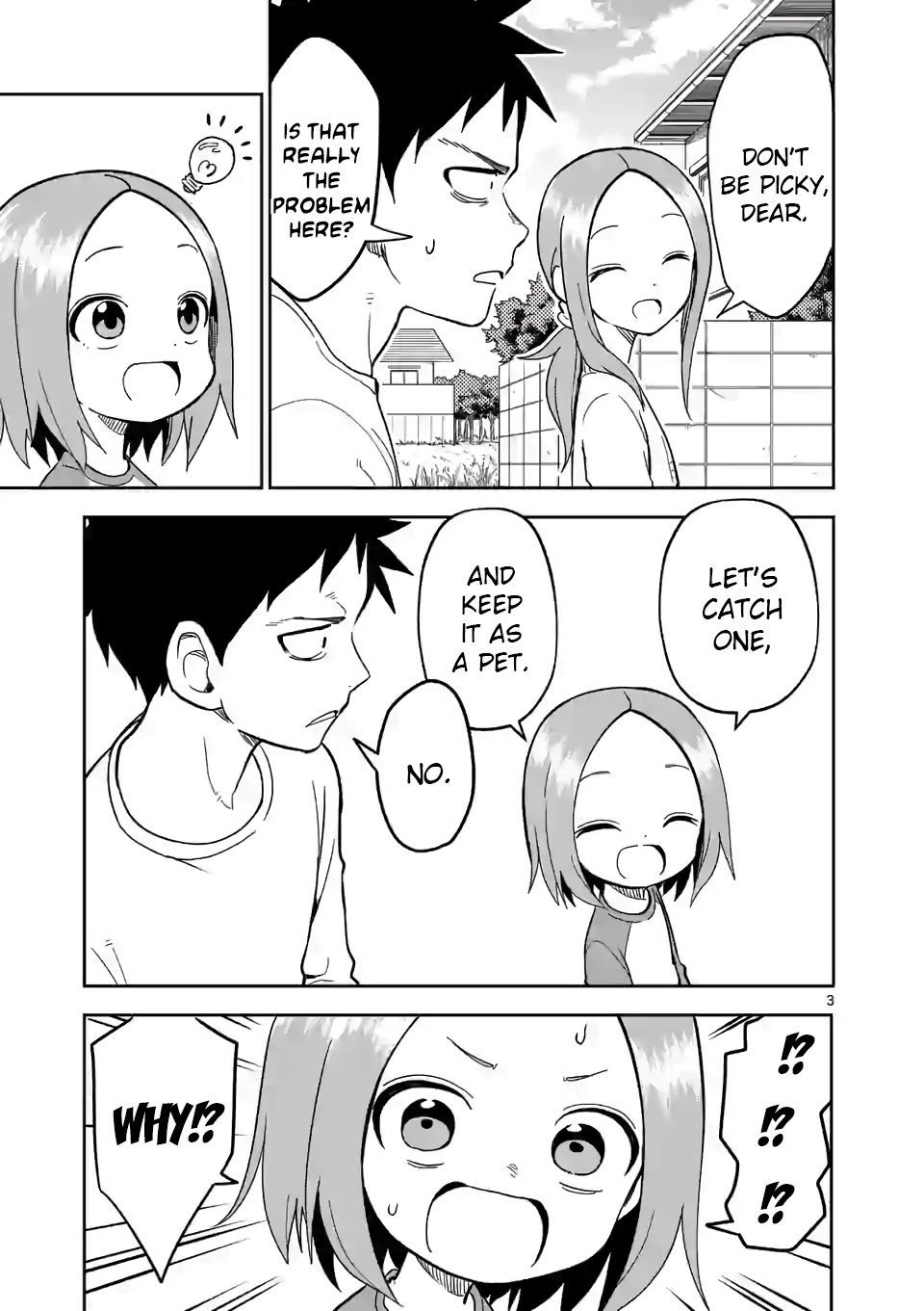 Karakai Jouzu no (Moto) Takagi-san chapter 201 - page 3