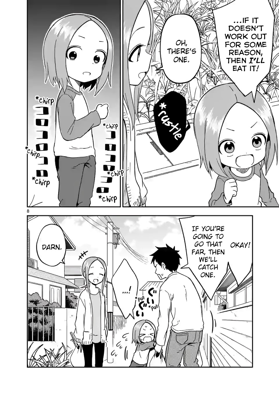 Karakai Jouzu no (Moto) Takagi-san chapter 201 - page 8