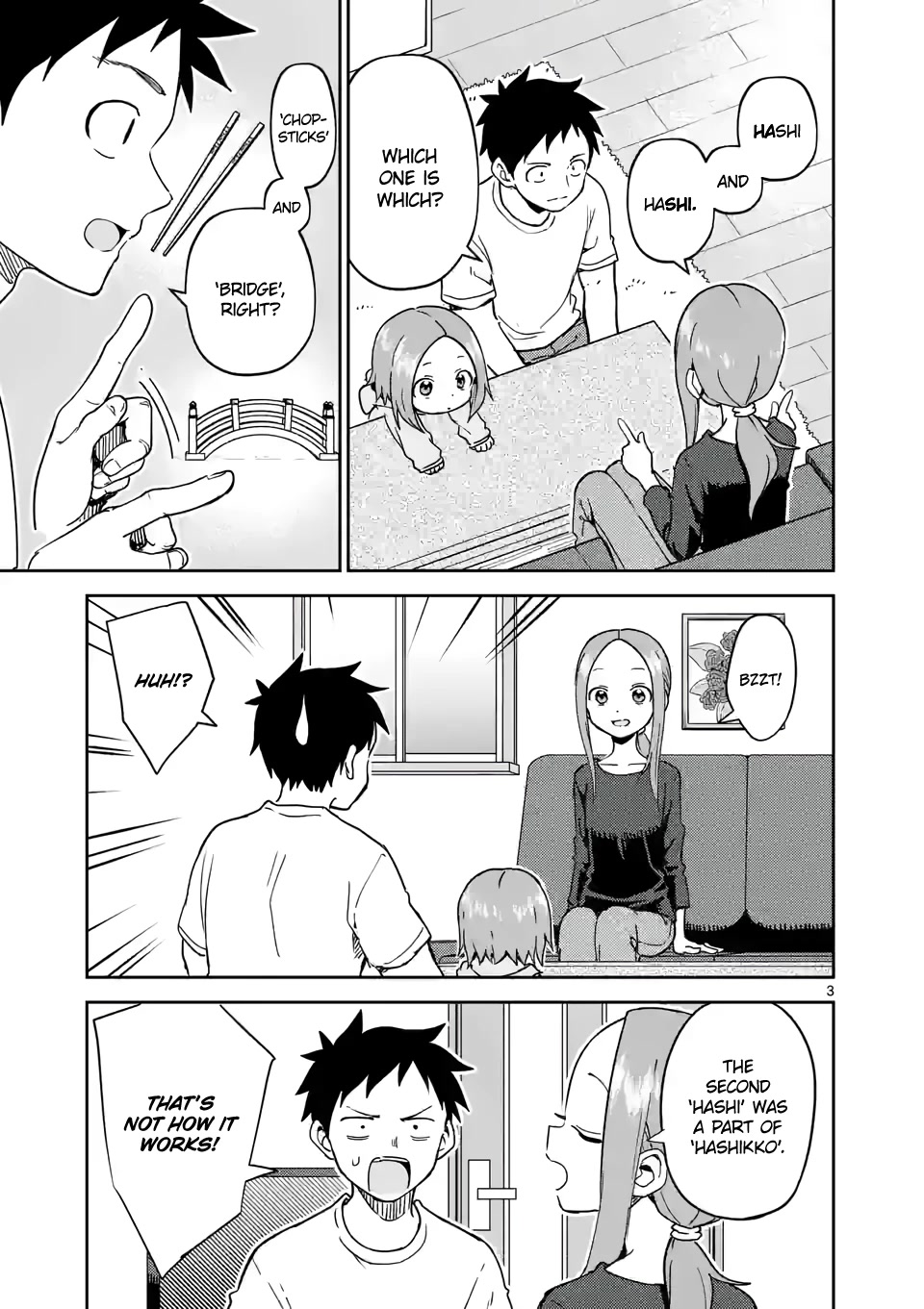 Karakai Jouzu no (Moto) Takagi-san chapter 252 - page 3