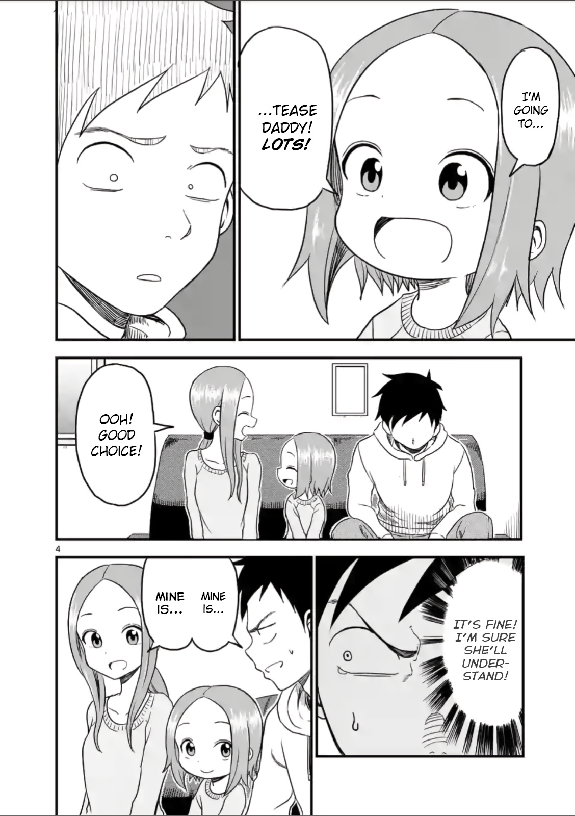 Karakai Jouzu no (Moto) Takagi-san chapter 26 - page 4