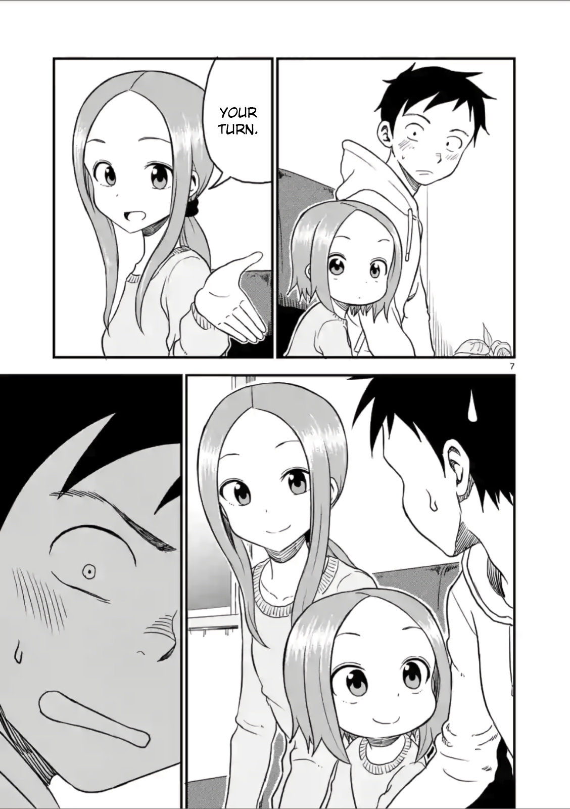 Karakai Jouzu no (Moto) Takagi-san chapter 26 - page 7