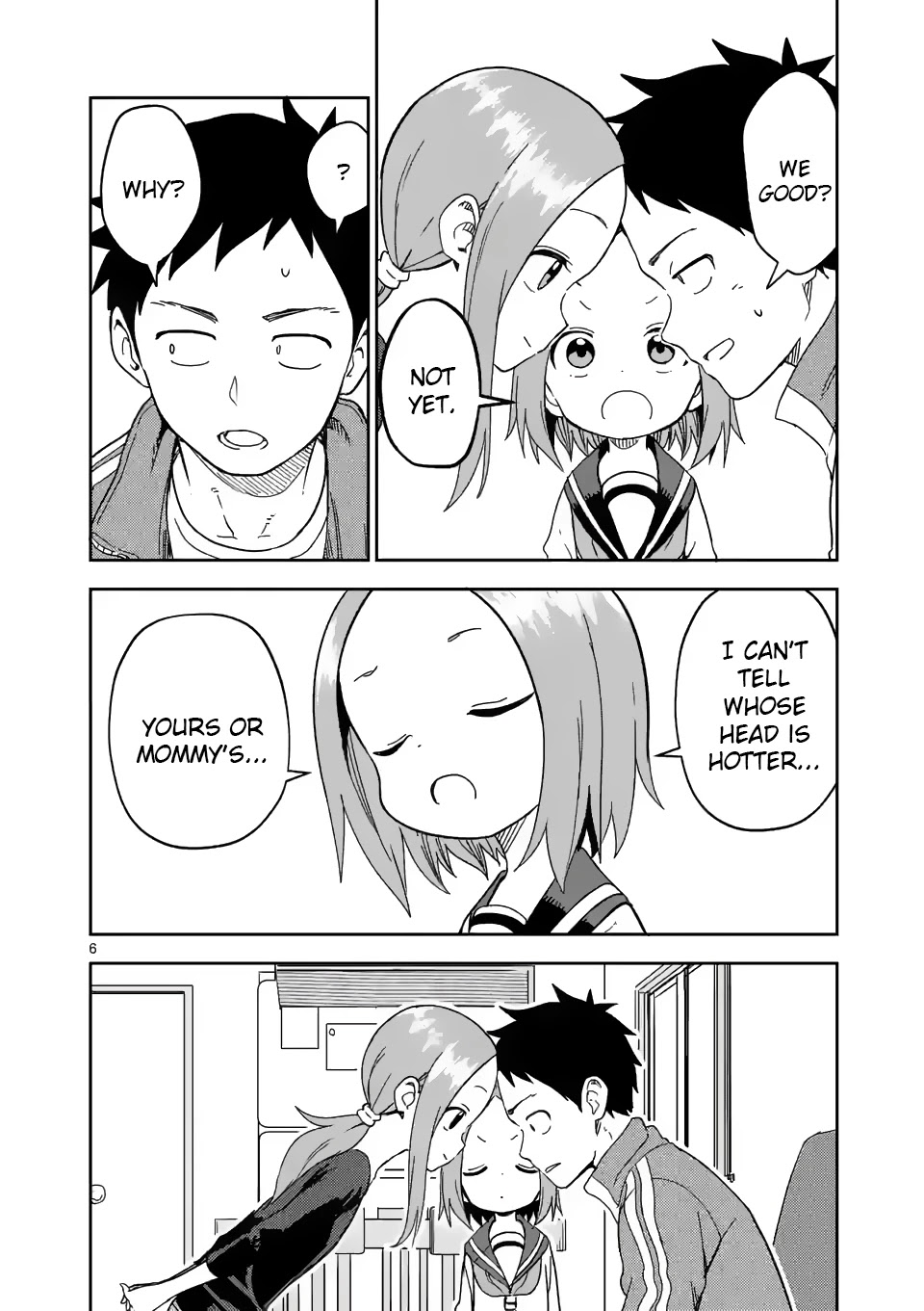 Karakai Jouzu no (Moto) Takagi-san chapter 203 - page 6