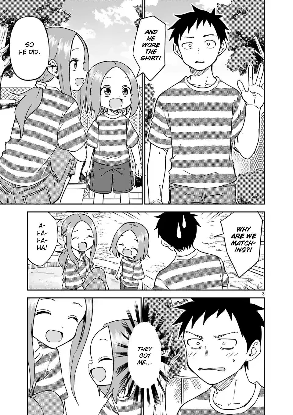 Karakai Jouzu no (Moto) Takagi-san chapter 289 - page 3