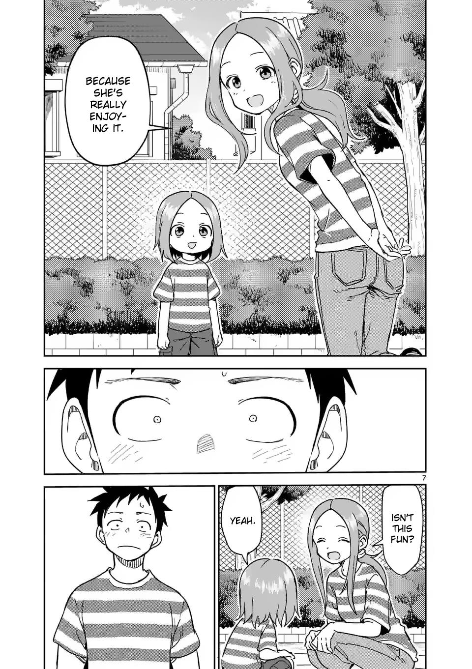 Karakai Jouzu no (Moto) Takagi-san chapter 289 - page 7