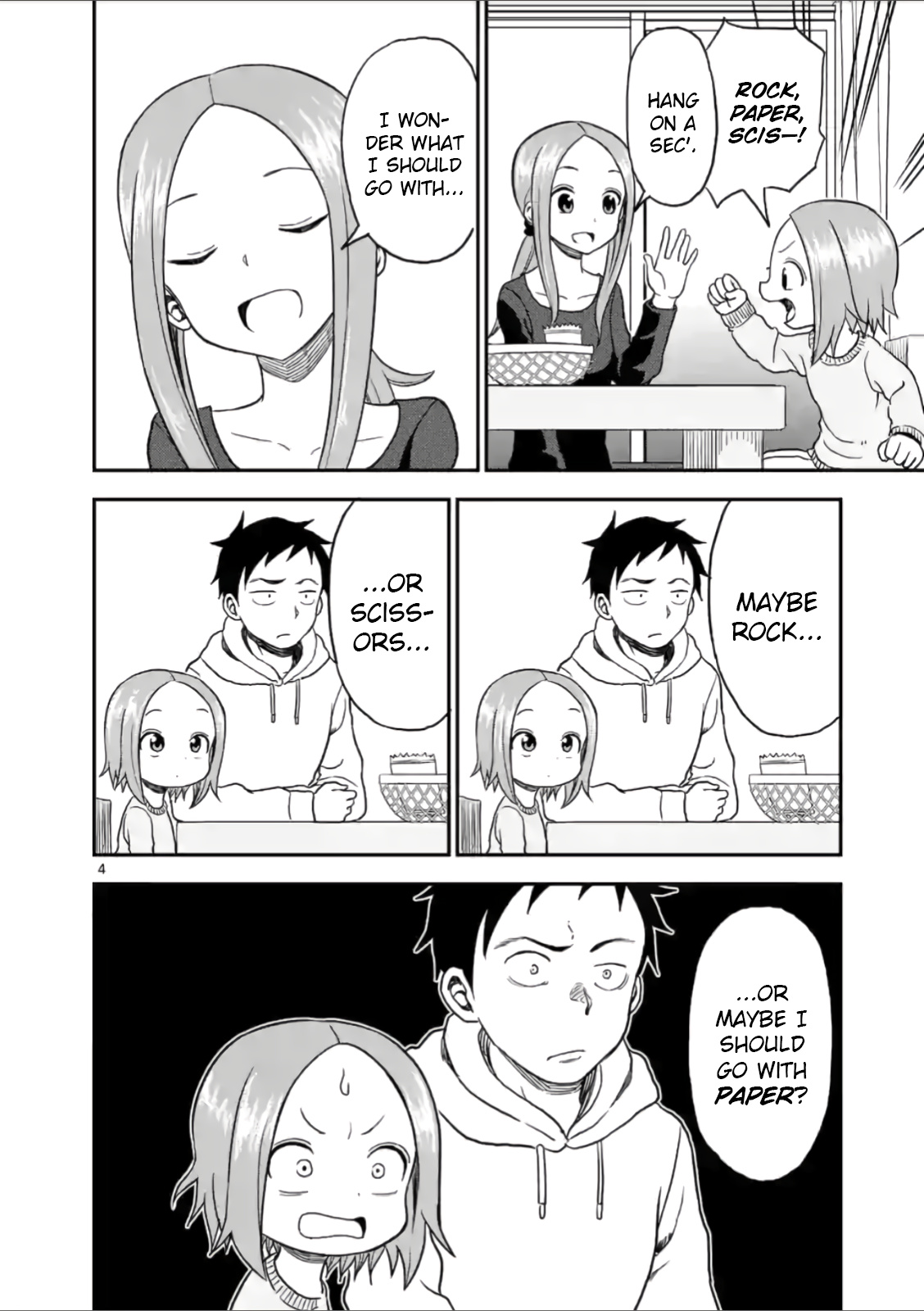 Karakai Jouzu no (Moto) Takagi-san chapter 27 - page 4