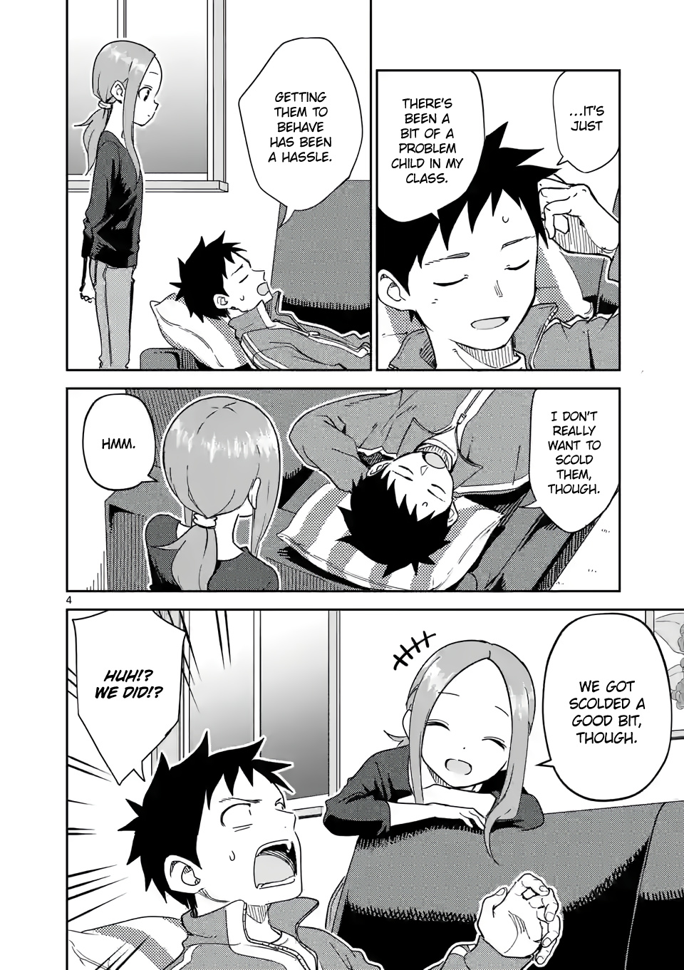 Karakai Jouzu no (Moto) Takagi-san chapter 254 - page 4