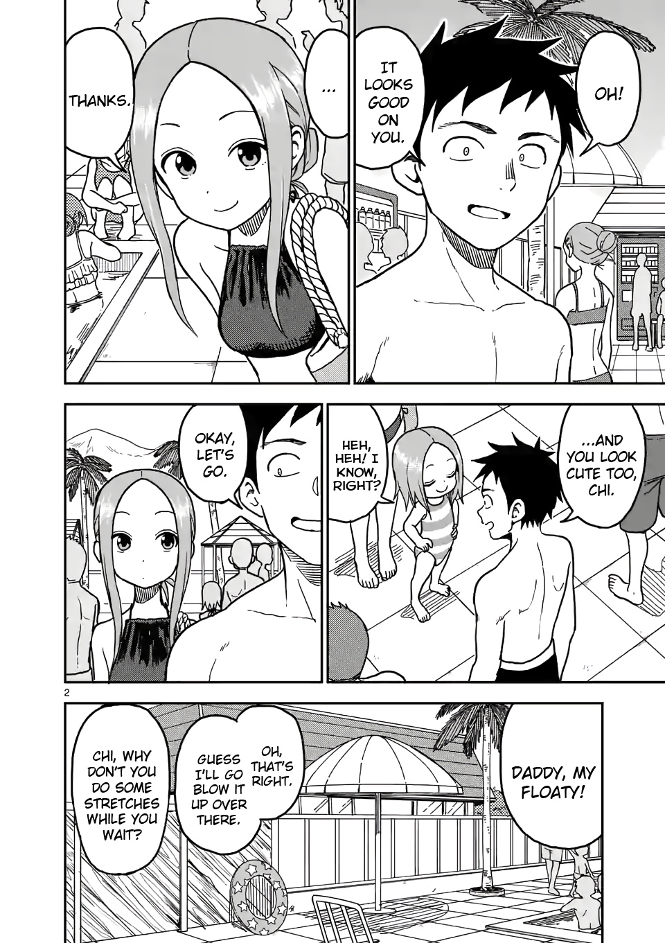 Karakai Jouzu no (Moto) Takagi-san chapter 101 - page 2