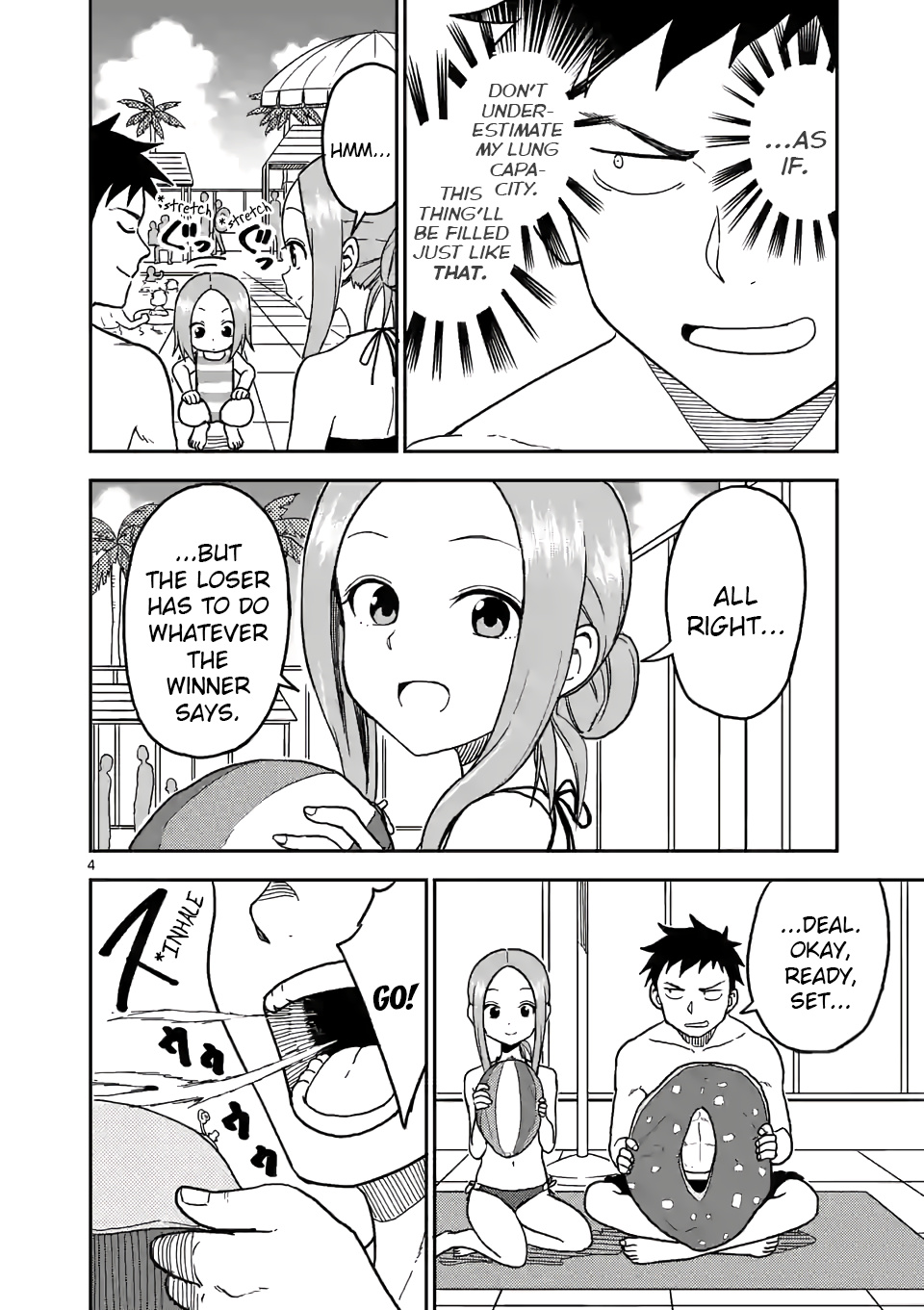 Karakai Jouzu no (Moto) Takagi-san chapter 101 - page 4