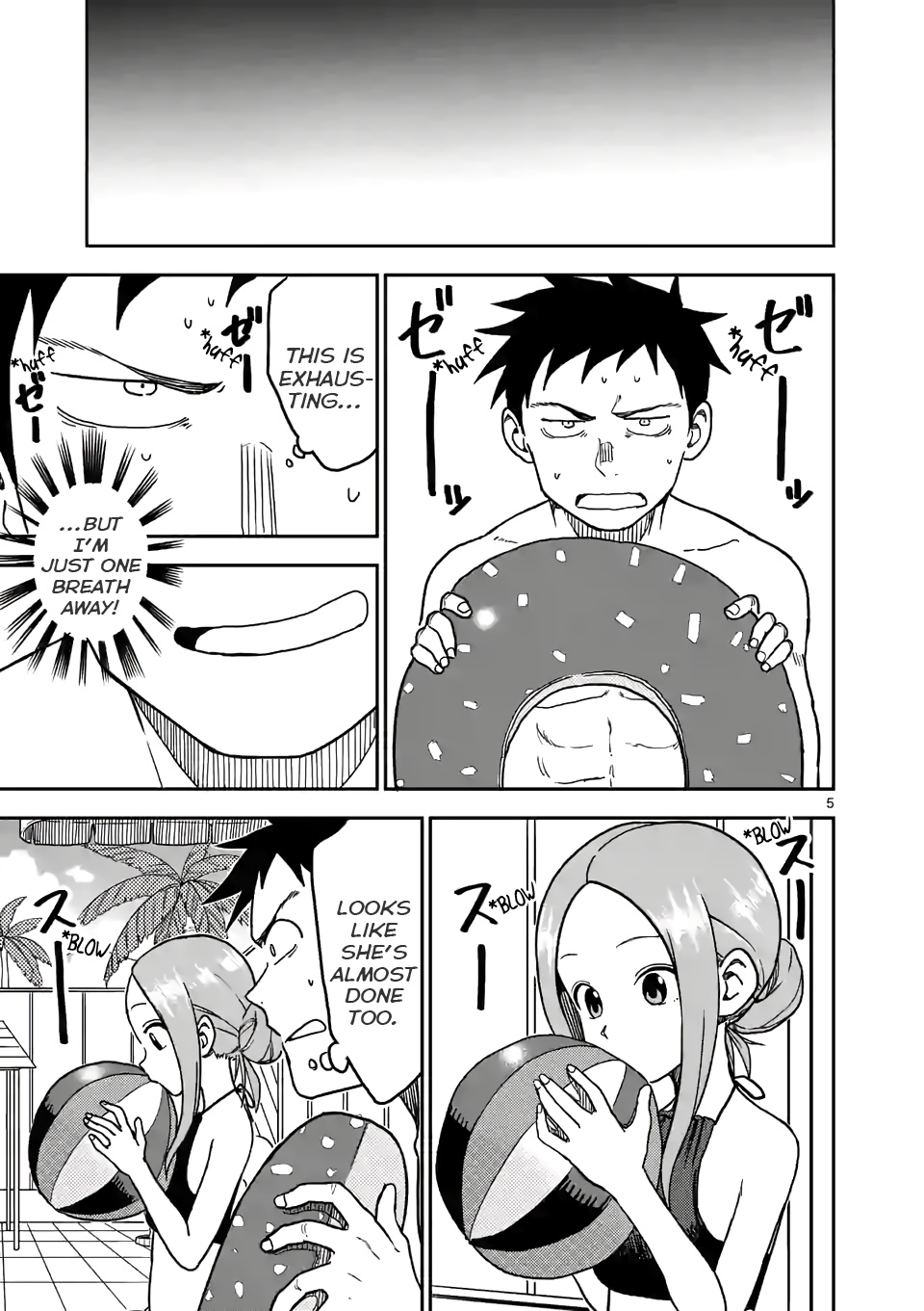 Karakai Jouzu no (Moto) Takagi-san chapter 101 - page 5