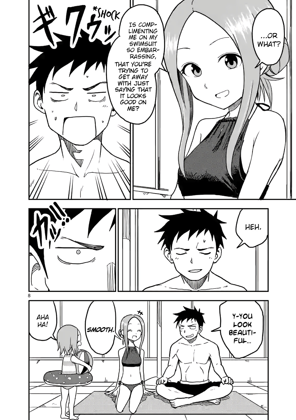 Karakai Jouzu no (Moto) Takagi-san chapter 101 - page 8