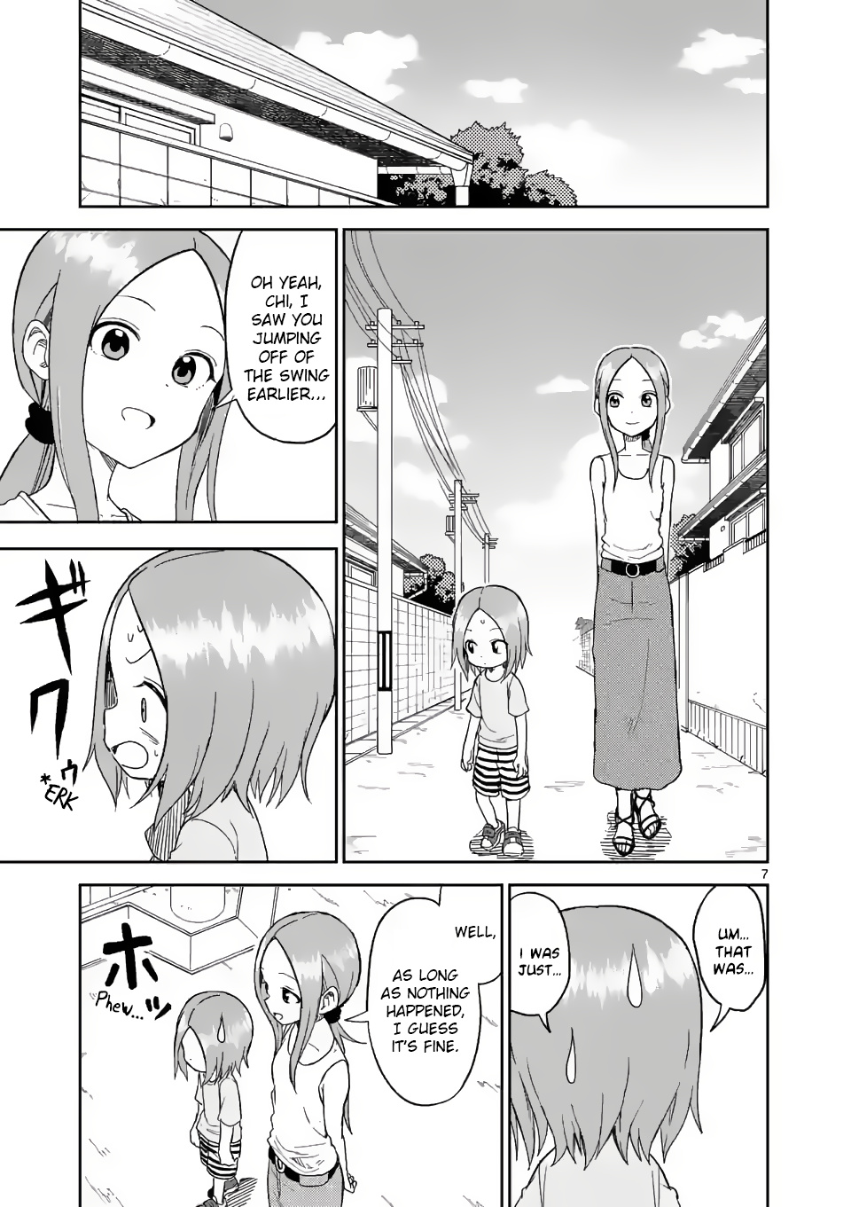 Karakai Jouzu no (Moto) Takagi-san chapter 154 - page 7