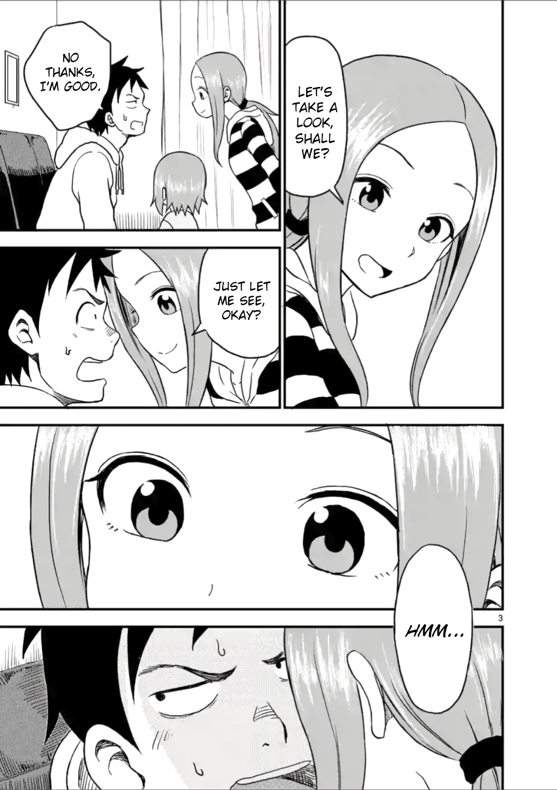 Karakai Jouzu no (Moto) Takagi-san chapter 28 - page 3