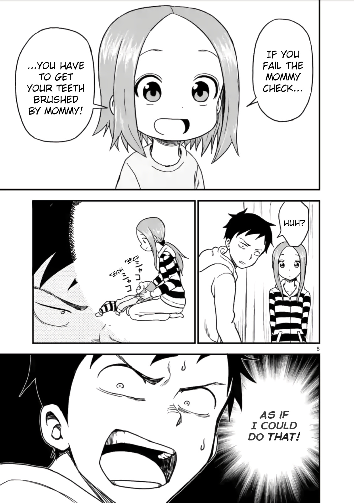 Karakai Jouzu no (Moto) Takagi-san chapter 28 - page 5