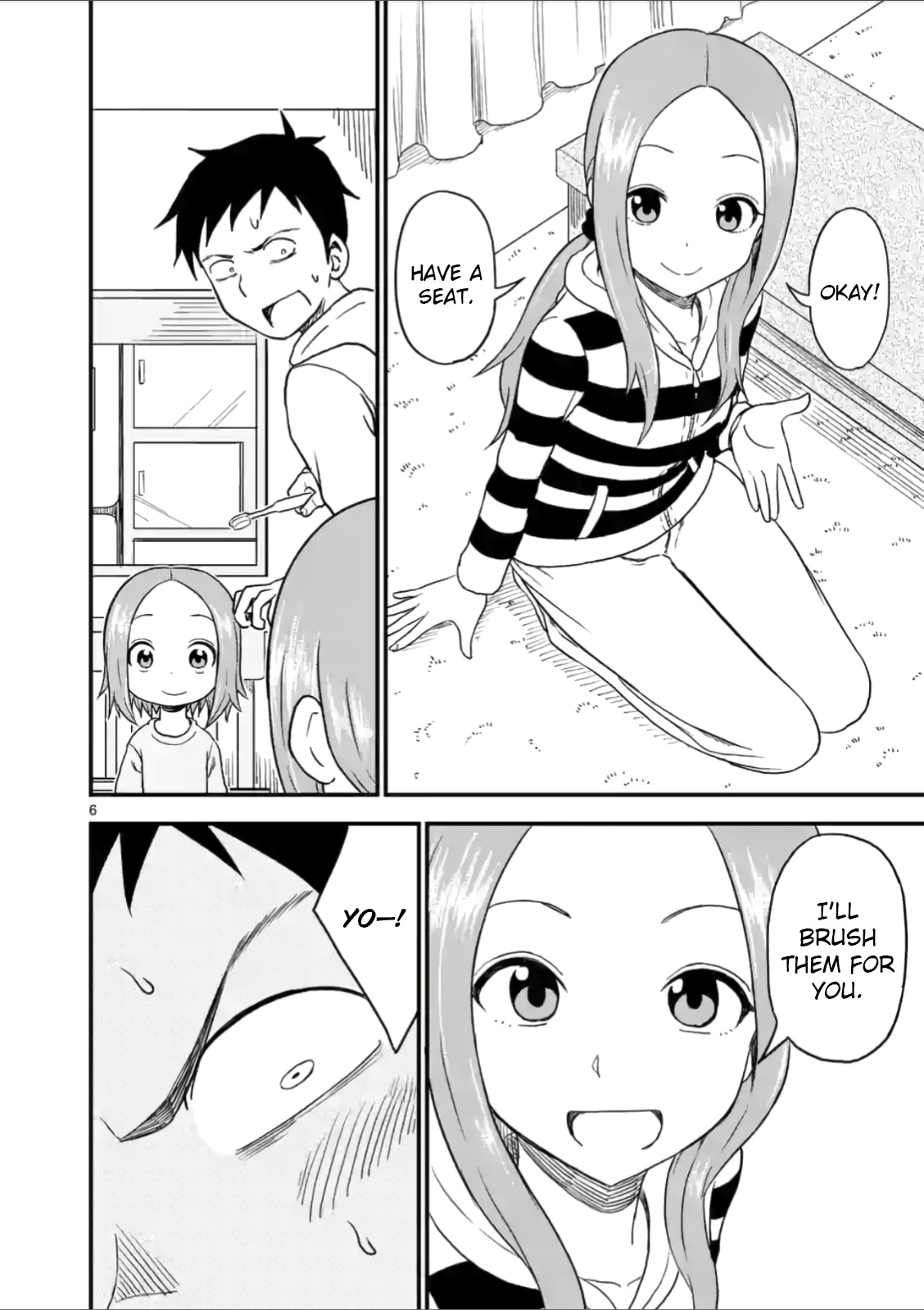 Karakai Jouzu no (Moto) Takagi-san chapter 28 - page 6