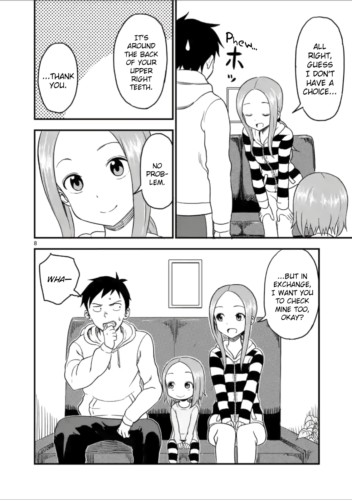 Karakai Jouzu no (Moto) Takagi-san chapter 28 - page 8