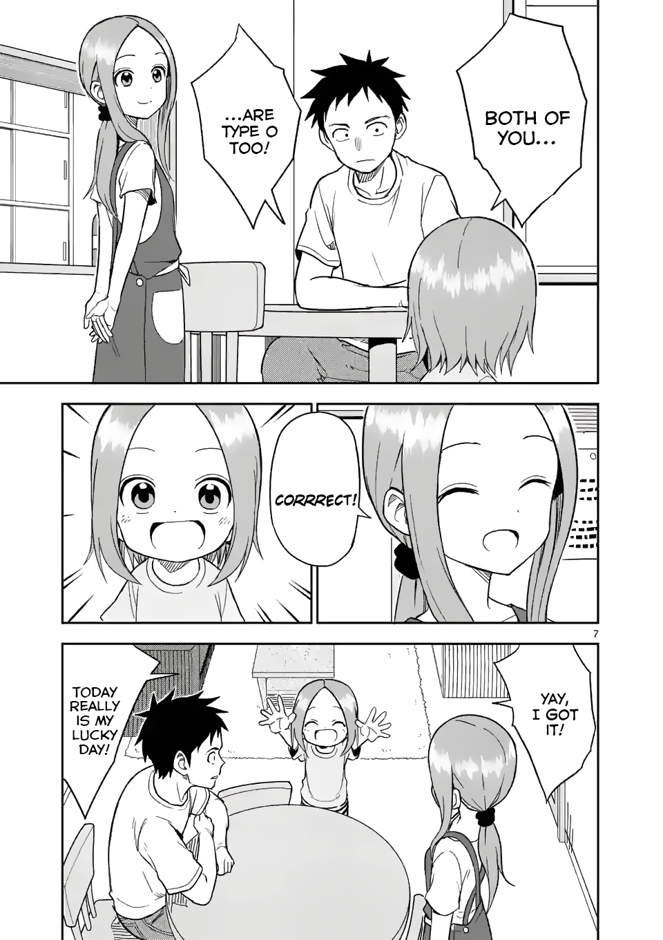 Karakai Jouzu no (Moto) Takagi-san chapter 155 - page 7