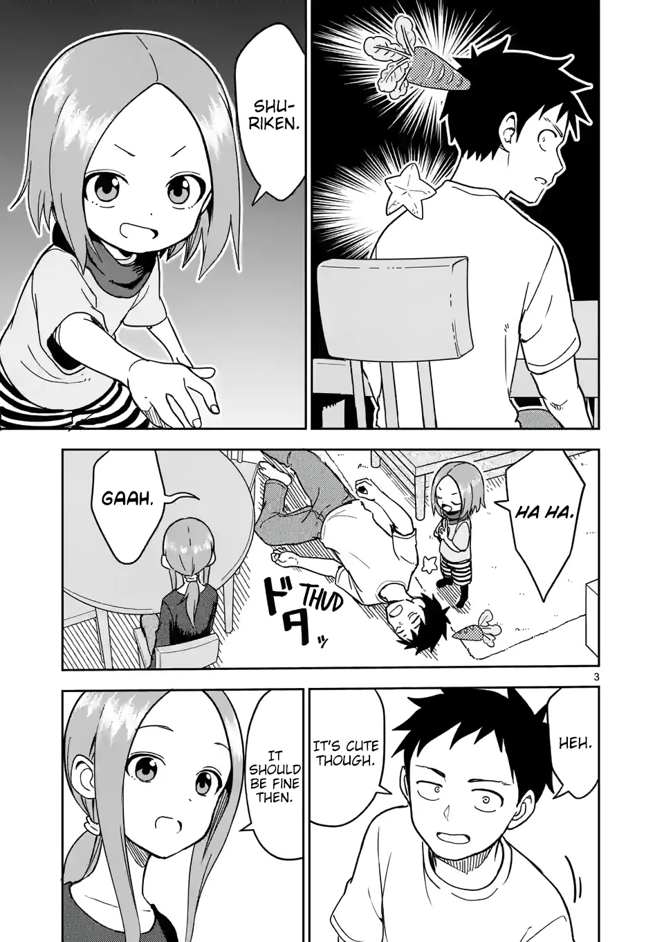 Karakai Jouzu no (Moto) Takagi-san Chapter 206 - page 3