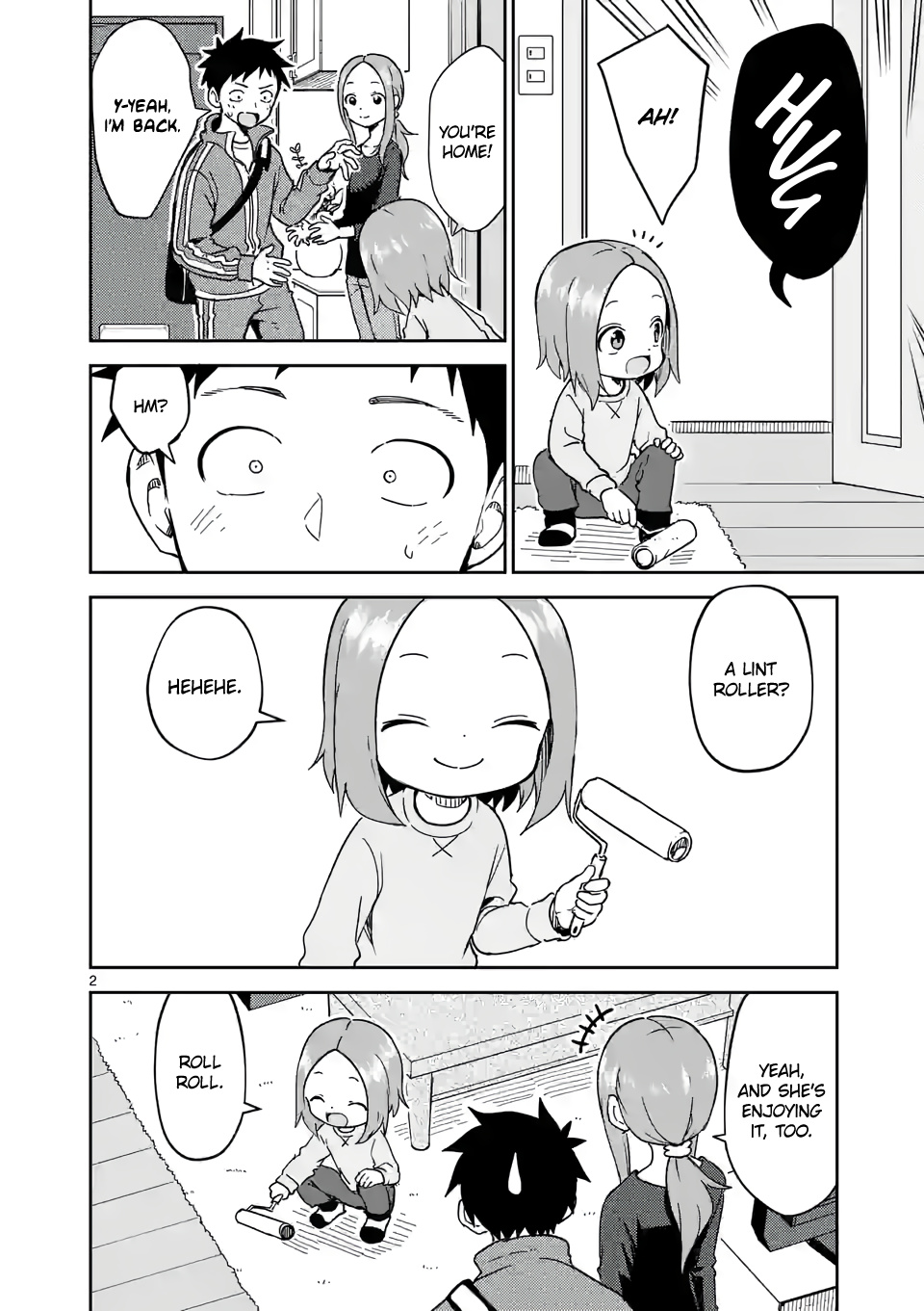 Karakai Jouzu no (Moto) Takagi-san chapter 256 - page 2