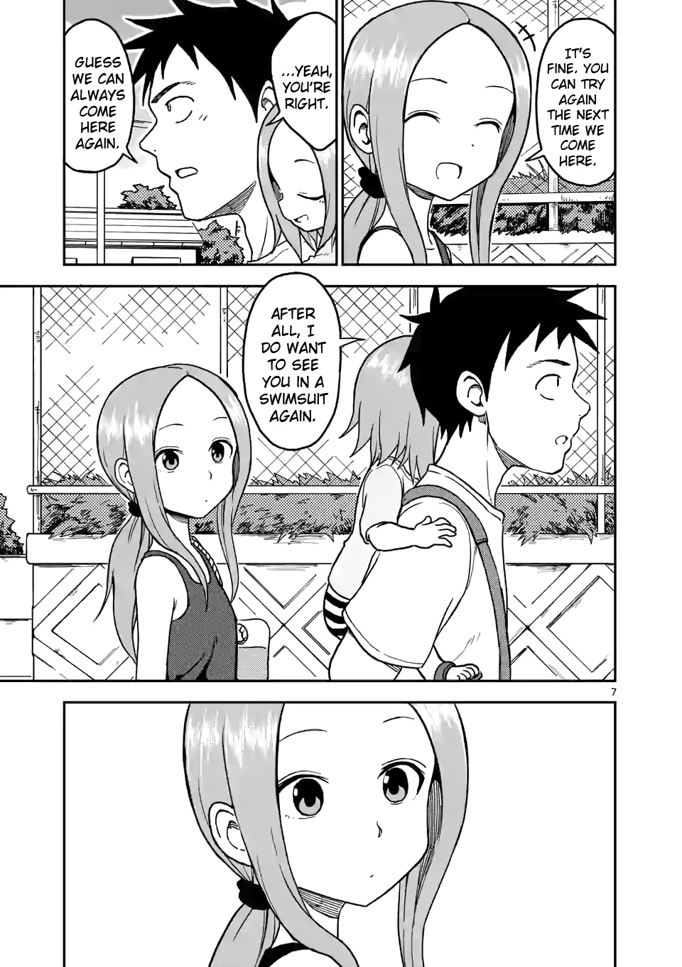 Karakai Jouzu no (Moto) Takagi-san chapter 103 - page 7