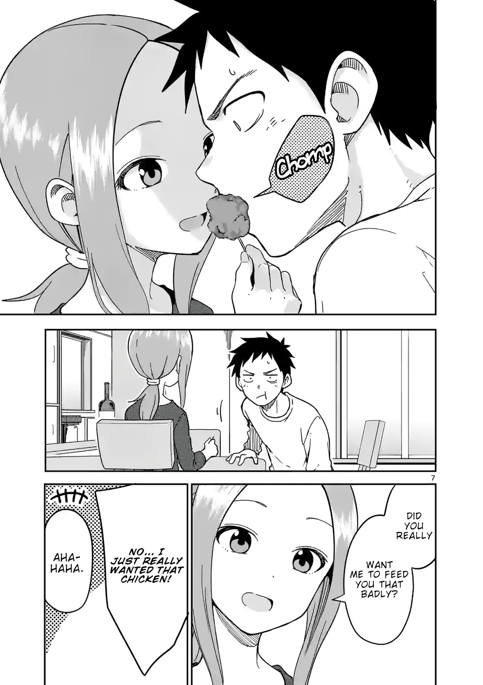 Karakai Jouzu no (Moto) Takagi-san chapter 207 - page 7