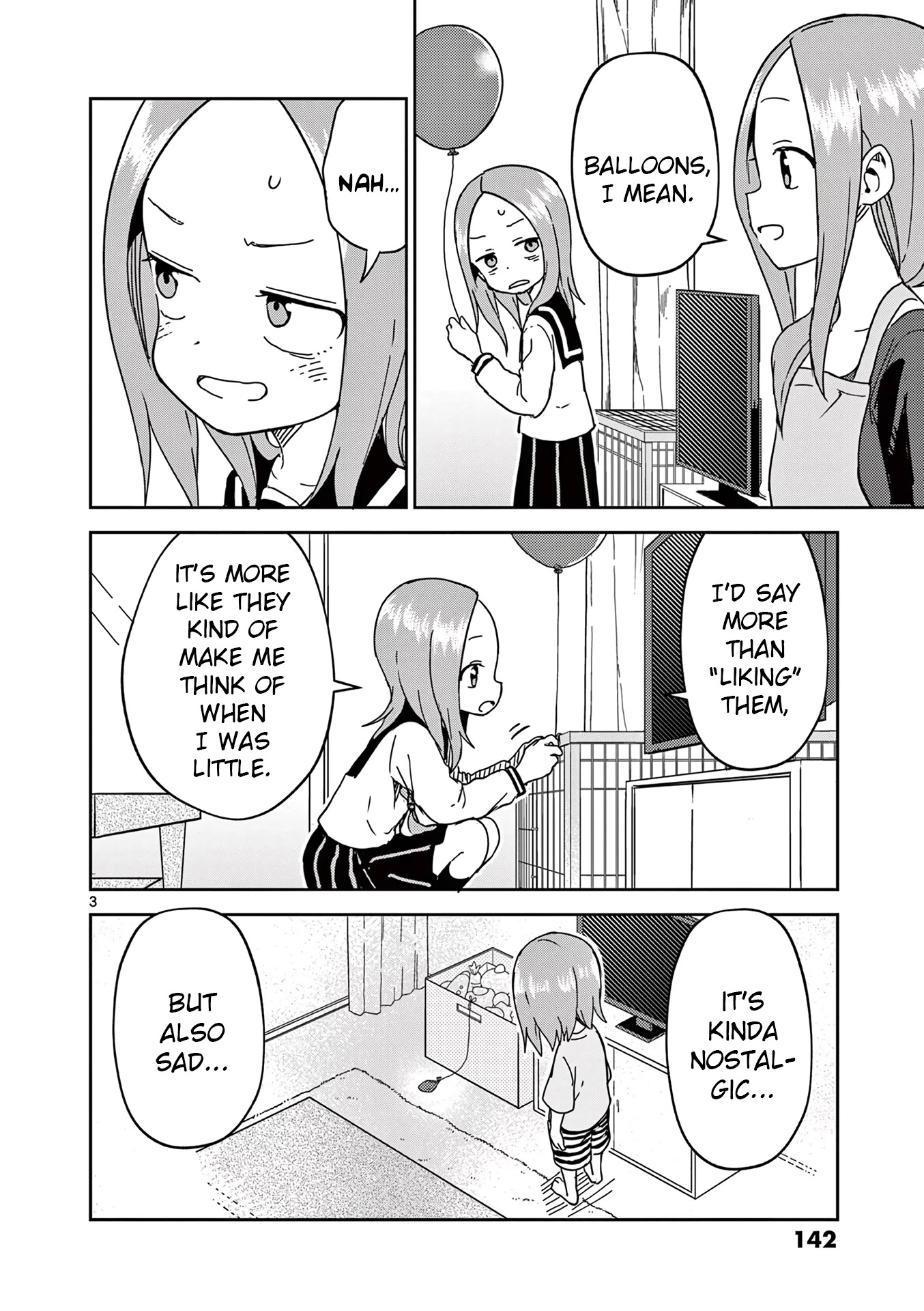 Karakai Jouzu no (Moto) Takagi-san chapter 155.5 - page 3