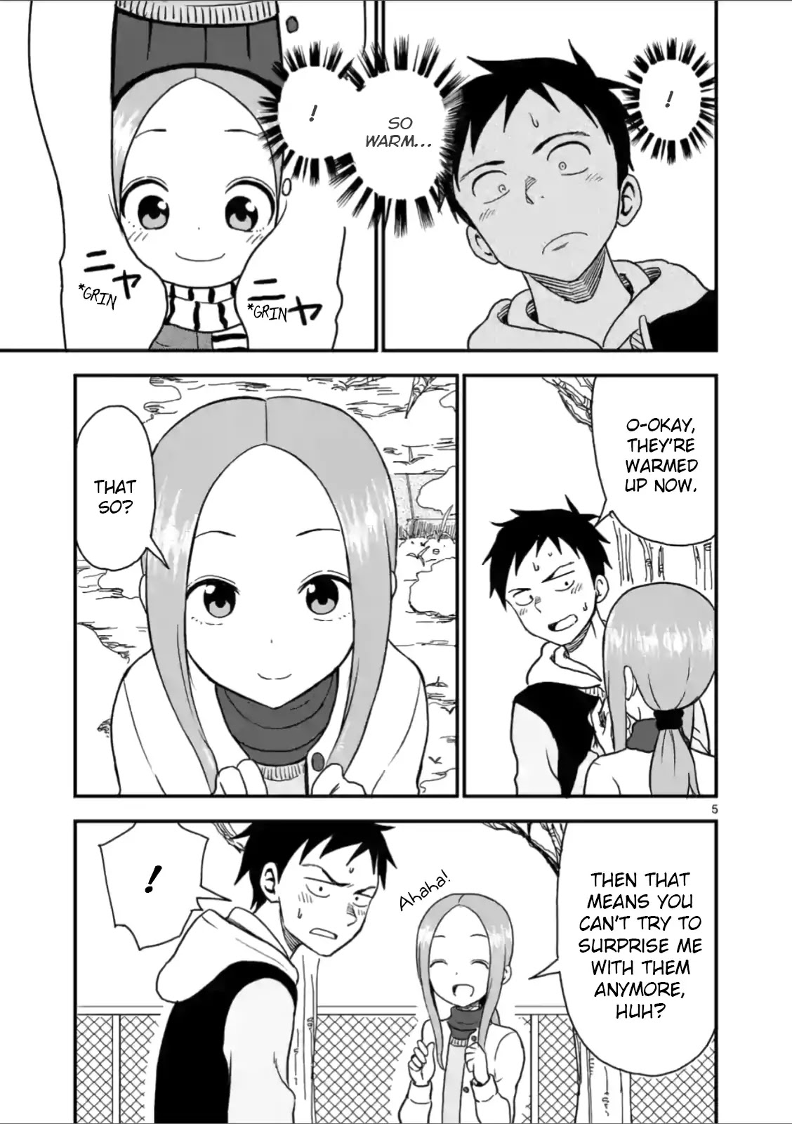 Karakai Jouzu no (Moto) Takagi-san chapter 31 - page 5