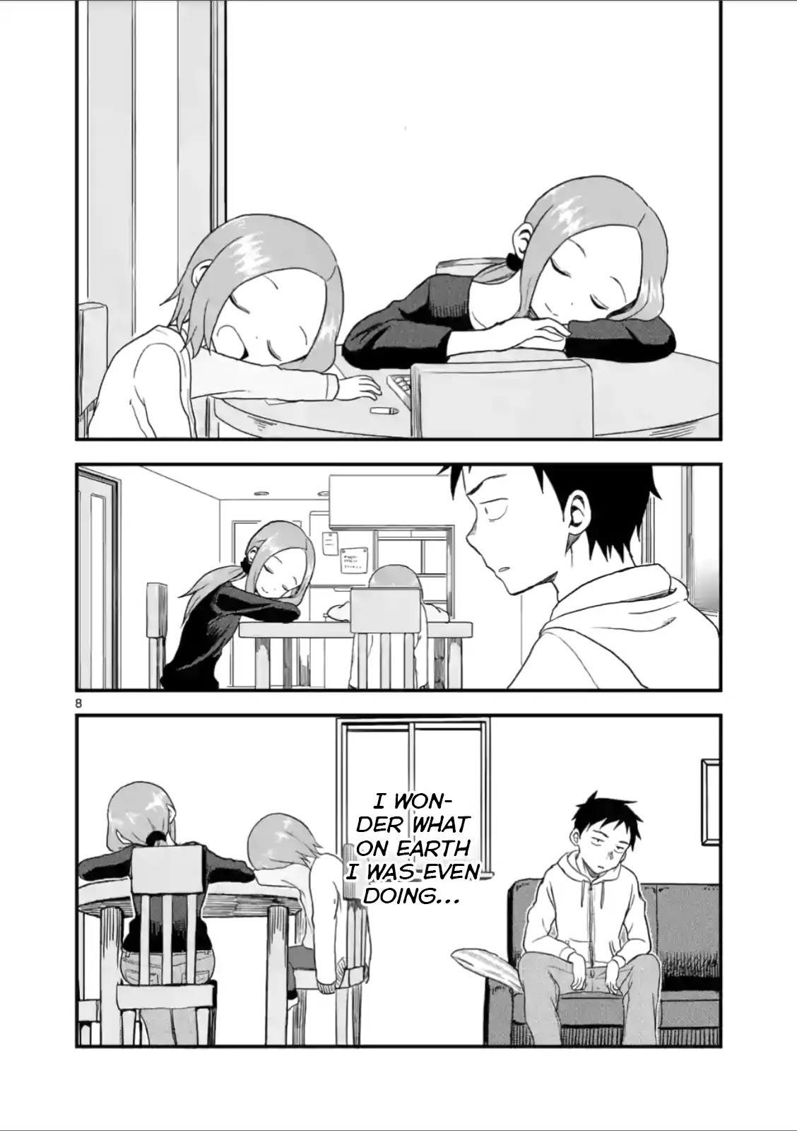 Karakai Jouzu no (Moto) Takagi-san chapter 32 - page 8