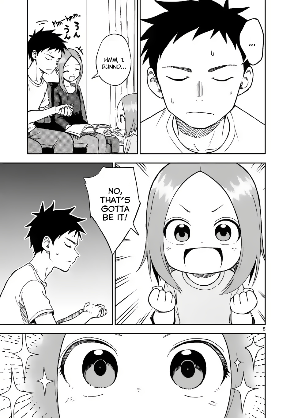 Karakai Jouzu no (Moto) Takagi-san chapter 157 - page 5