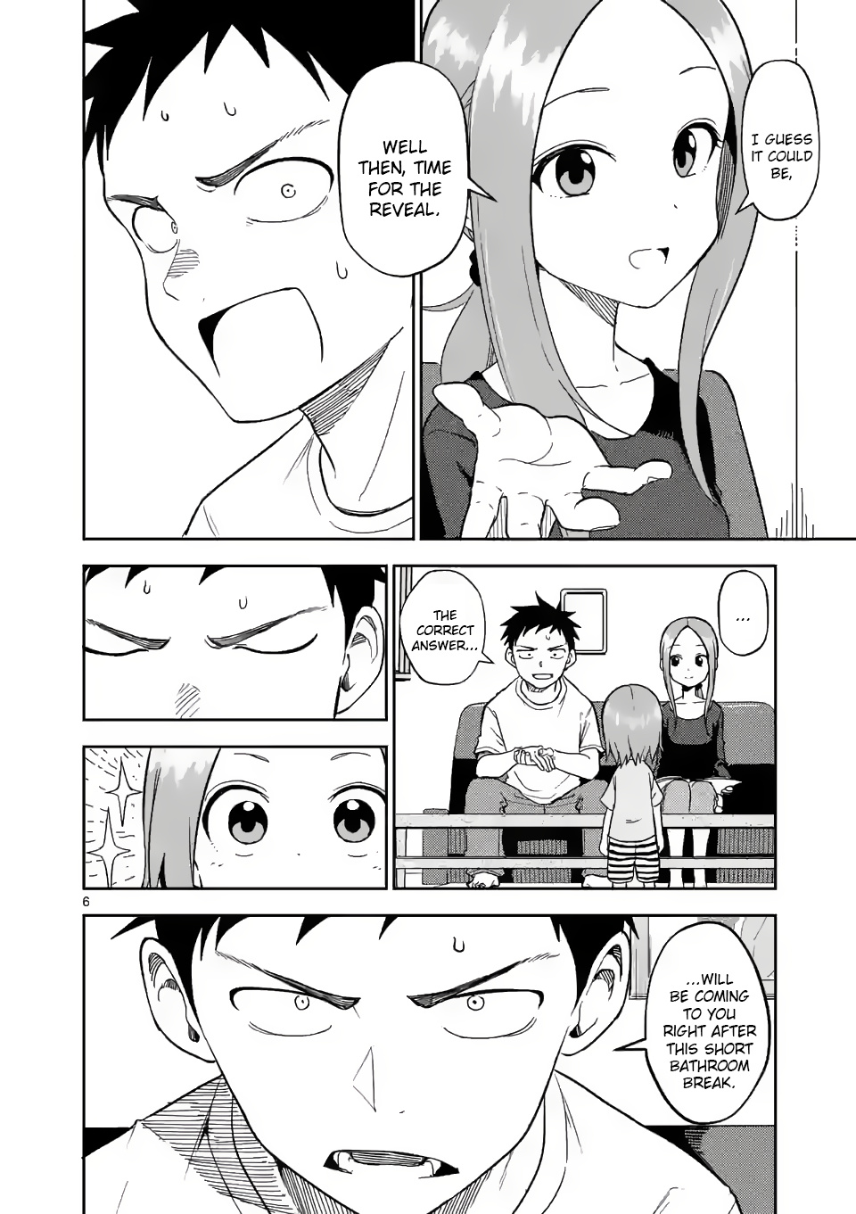 Karakai Jouzu no (Moto) Takagi-san chapter 157 - page 6