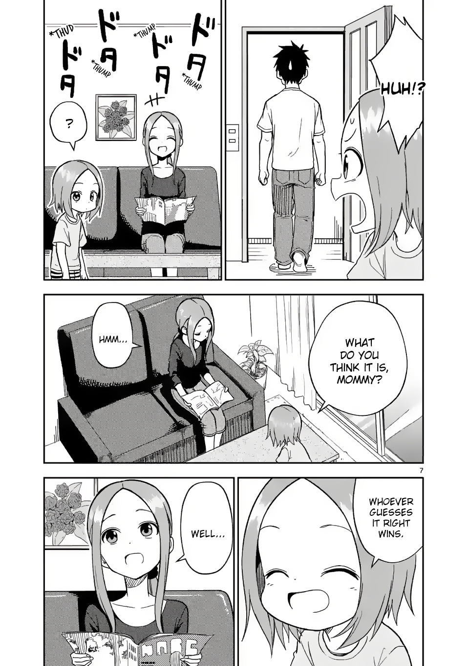 Karakai Jouzu no (Moto) Takagi-san chapter 157 - page 7